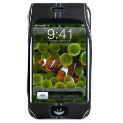 Apple Compatible Platinum Skins Case with Ratcheting Swivel Belt Clip   SKINIPHONE