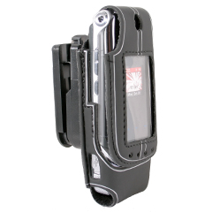 Motorola Compatible Platinum Skins Case with Fixed Swivel Belt Clip           PSKKRZR