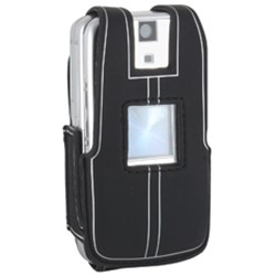 Sanyo Compatible Platinum Skins Case with Ratcheting Swivel Belt Clip   SKINSCP8500