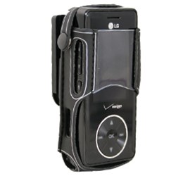 LG Compatible Platinum Skin Suit Case with Swivel Clip   SKINVX8500