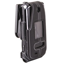 LG Compatible Platinum Skin Case with Ratcheting Swivel Clip    SKINVX8600