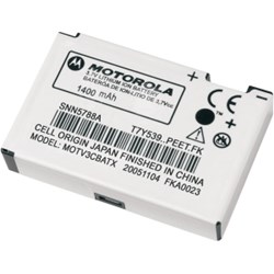 Motorola Original 1400 mAh Li-Ion Extra Capacity Battery  SNN5788A