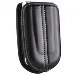 Leather Holster with Swivel Clip- Black  SOHOMD-LG