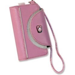 Universal Cellective Cases Lara Nylon Horizontal Pouch - Pink/White         SP-10008-7
