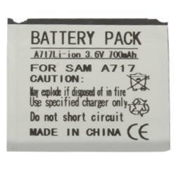 Samsung Compatible 700 mAh Li-Ion Internal Battery   SPLITA717