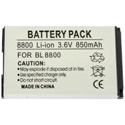 Blackberry Compatible 850 mAh Li-Ion Internal Battery    SPLITBB8800