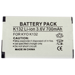 Kyocera Compatible 700 mAh Li-Ion Internal Battery    SPLITK132