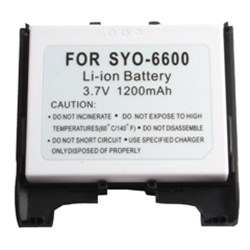 Sanyo Compatible 1200 MAH Extended Li-Ion Battery
