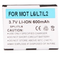 Motorola Compatible 600 mAh Li-Ion Standard Battery  SPLITL6