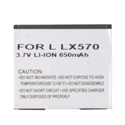 LG Compatible 650 mAh Li-Ion Standard Battery    SPLITLX570