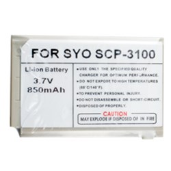 Sanyo Compatible 850 mAh Li-Ion Standard Battery SPLITSCP3100