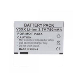Motorola Compatible 750 mAh Li-Ion Standard Battery    SPLITV3XX