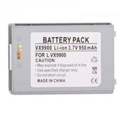 LG Compatible 950mAh Silver Li-Ion Battery  SPLITVX9900