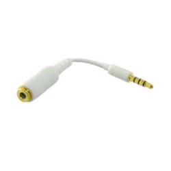 3.5mm Headset Adapter - White    STEREOADIPHONE