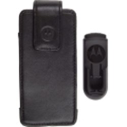 Motorola Original Leather Pouch with Rotating Belt Clip  SYN1696A