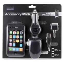 Black Silicone Case - Chargers - Sync Cable  T4KIT3GSIL