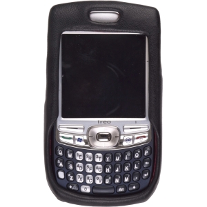 Case Mate Palm Treo Compatible Leather Case - Black         T680C-PB
