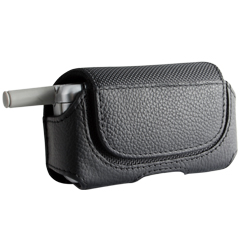 Universal Trend Small Horizontal Black Leather Pouch    TRENDSM