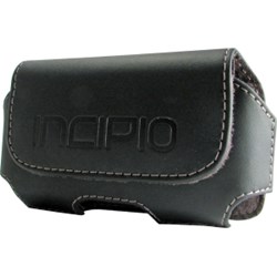 Incipio Leather Horizontal Pouch - Black  TS-102