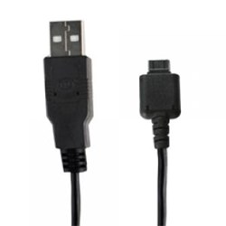 LG Compatible USB Charging Cable - Black  USBVX8500