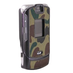 Motorola Compatible Snap-On Cover - Camouflage   V3COVCAMO