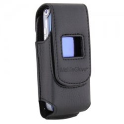 Universal Mobile Glove Vantage Vertical Leather Case with Swivel Belt Clip - BlackVANTKRZRBK