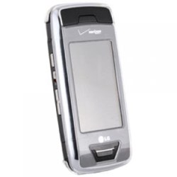 LG Compatible Snap On Cover with Swivel Belt Clip - Clear