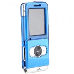 Sony Ericsson Compatible Blue Protective Shield with Swivel Belt Clip  W350COVBL-SO