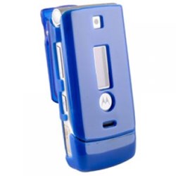 Motorola Compatible Snap-On Cover with Swivel Belt Clip - Dark Blue    W385COVDB