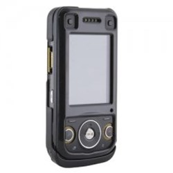 Sony Ericsson Compatible Solid Black Protective Shield with Swivel Belt Clip  W760COVBK-SO