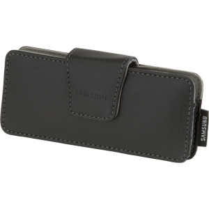 Samsung Original Leather Horizontal Pouch - Black    WT17200000137