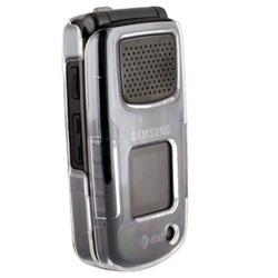Samsung Compatible Protective Shield with Swivel Clip - Clear  A837COVCL