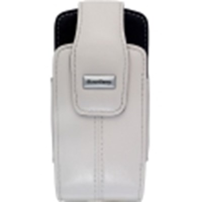Blackberry Original Lambskin Leather Swivel Holster - Pearl White   ACC-11930-004