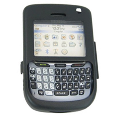 Blackberry Compatible Aluminum Case with Swivel Belt Clip - Black   ALUM8700BK