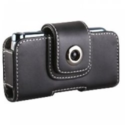 Anti Magnetic Leather Holster- Black  ANTIMAGHV9