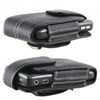 Premium Vertical Black Leather Holster  AXIOMCURVE Image 2