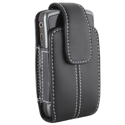 Premium Vertical Black Leather Holster  AXIOMCURVE