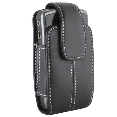 Premium Vertical Black Leather Holster  AXIOMCURVE