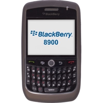 Blackberry Compatible Smoke Silicone Skin   BB-763