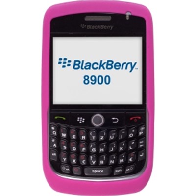 Blackberry Compatible Pink Silicone Skin  BB-764