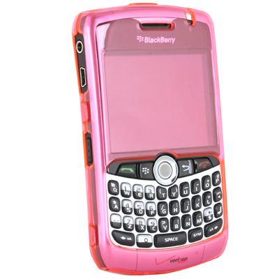 Blackberry Compatible Protective Shield  - Pink  BB8300COVPK
