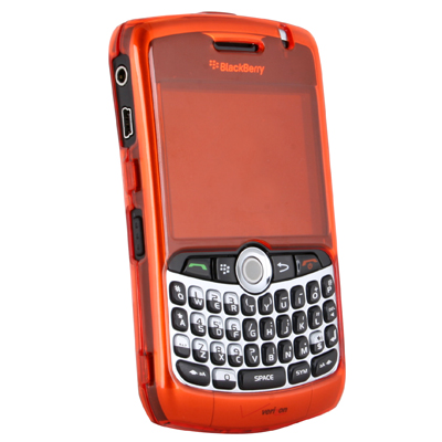 Blackberry Compatible Protective Shield - Red  BB8300COVRD