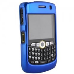 Blackberry Compatible Blue Protective Shield   BB8350COVBL-BL