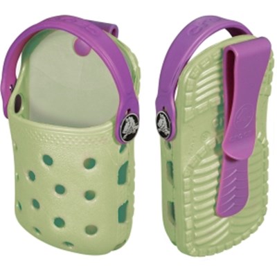 Nite Ize Universal Crocs o-dial Case - Celery/Grape        CH-XF01