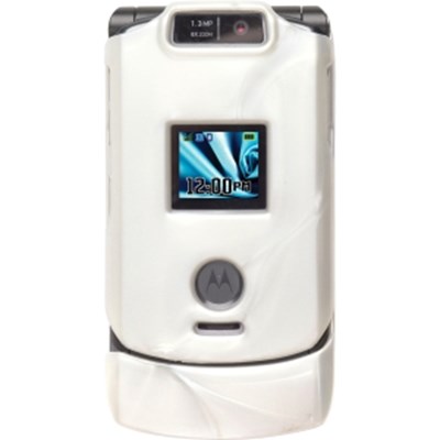 Motorola Compatible Scented Snap-On Case - Vanilla Vibe    CLPVANSCNTV3XXSIN