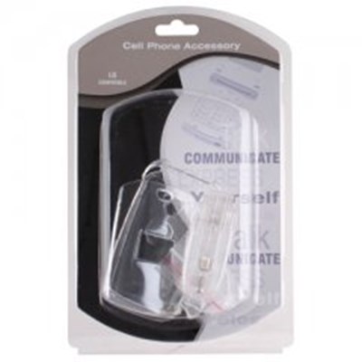 LG Compatible Clear Protective Shield with Swivel Belt Clip  CP150COVCL
