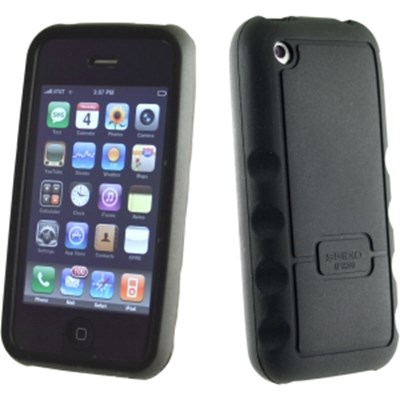 Apple Compatible FlexArmor Case- Black  CSK2IPH3G-BK