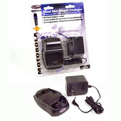 Nextel 1000 Aftermarket Dual Slot Desktop Rapid Charger F8V406-DS