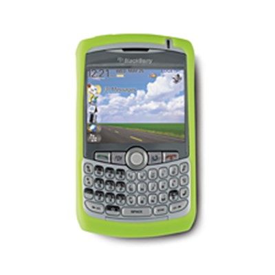 Blackberry Original Rubberized Skin Cover - Green   HDW-13840-006