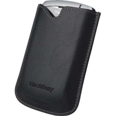 Blackberry Original Leather Pocket - Black    HDW-14090-001